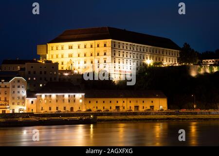 Le château de Linz, Upper Donaulände, Linz, Haute Autriche, Autriche, Europe Banque D'Images