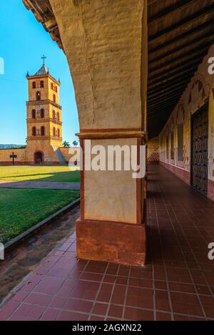 Museo Misional ou Mission Museum, San José de Chiquitos, Mission des Jésuites, le circuit du patrimoine mondial de l'UNESCO, la Bolivie, l'Amérique latine Banque D'Images