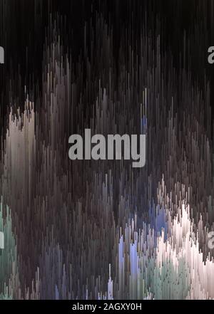 Pour votre conception de fond Glitch Banque D'Images
