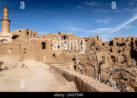 Kharanaq village abandonné en Iran Banque D'Images