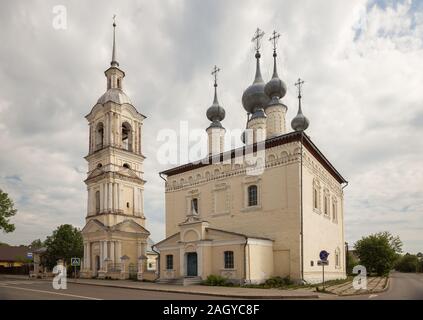 L'église de Smolensk, icône de la Mère de Dieu à Souzdal. L'ancienne église de cinq russes a été construit autour de 1700. Suzdal, anneau d'Or Banque D'Images