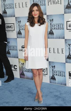 Rose Byrne - Independent Spirit Awards sur la plage de Santa Monica à Los Angeles. ByrneRose 38 38 Red Carpet Event, Vertical, USA, industrie du film, cele Banque D'Images