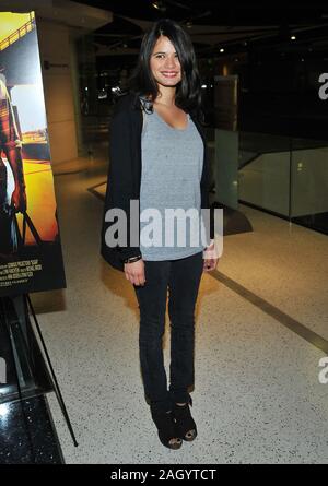 Melonie Diaz - Première mondiale à l'écran d'argent Théâtre au Pacific Design Center de Los Angeles.DiazMelonie 11 Red Carpet Event, Vertical, US Banque D'Images