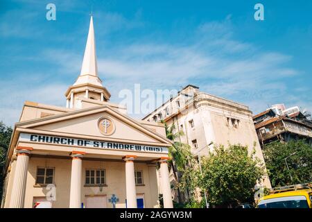 Eglise de St.Andrew à Mumbai, Inde Banque D'Images