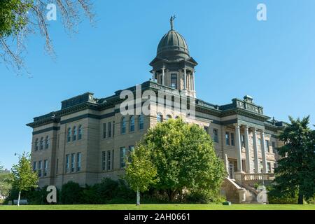 Great Falls, Montana, USA - Le 18 août 2013 : le palais de justice du comté de Cascade Banque D'Images