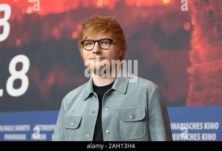 Ed Sheeran - Pressekonferenz zum Spielfilm 'Songwriter', Berlinale 2018, 23. Februar 2018, Berlin Banque D'Images