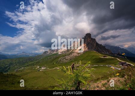 Le Col Giau, Tyrol du Sud.( Passo di Giau ) Banque D'Images