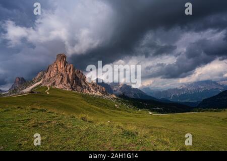 Le Col Giau, Tyrol du Sud.( Passo di Giau ) Banque D'Images