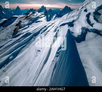 Belles montagnes dans les Dolomites Banque D'Images