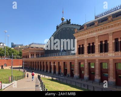 La gare d'Atocha, Madrid, Espagne Banque D'Images
