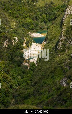 Italie Sicile Avola, 06 mai 2019 : la vallée de Cavagrande Cavagrande del Cassibile Cassibile ' ' Banque D'Images