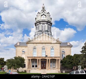 Madison County Courthouse au centre-ville de Winterset, Iowa, États-Unis Banque D'Images