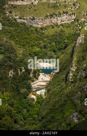 Italie Sicile Avola, 06 mai 2019 : la vallée de Cavagrande Cavagrande del Cassibile Cassibile ' ' Banque D'Images