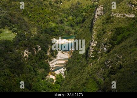 Italie Sicile Avola, 06 mai 2019 : la vallée de Cavagrande Cavagrande del Cassibile Cassibile ' ' Banque D'Images