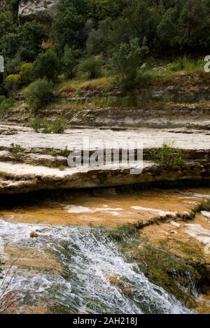 Italie Sicile Avola, 06 mai 2019 : la vallée de Cavagrande Cavagrande del Cassibile Cassibile ' ' Banque D'Images