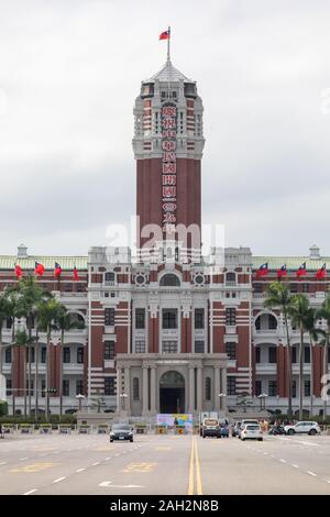 Le Bureau présidentiel à Taipei, Taiwan, le 23 décembre 2019. Taïwan est titulaire d'élections présidentielles et législatives le 11 janvier 2020. Banque D'Images