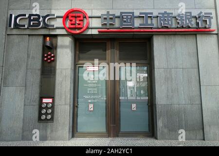 Banque chinoise ICBC à Berlin Banque D'Images