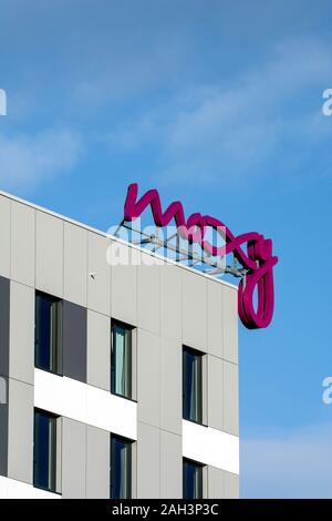 Hôtel Moxy, NEC, Birmingham, UK Banque D'Images