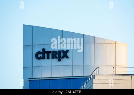 Citrix Systems campus dans la Silicon Valley. Siège Citrix situé à Fort Lauderdale, Floride Banque D'Images