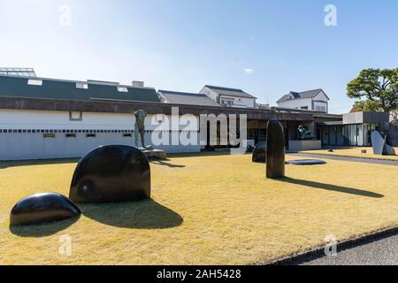 Musée d'Art Ohara Kurashiki Bikan annexe, quartier historique de nuit, Kurashiki, préfecture d'Okayama, Japon Banque D'Images