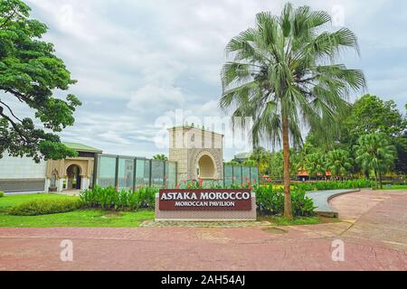 Le Maroc, les destinations de voyage Astaka architecture marocaine à Putrajaya, Malaisie. Banque D'Images