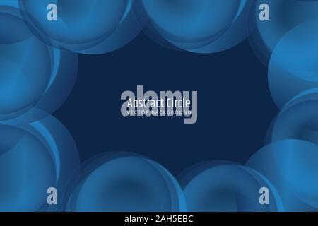 Résumé fond cercles Banque D'Images