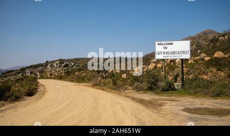 Middelbergpas, Middelberg Pass, Western Cape, Afrique Du Sud Banque D'Images