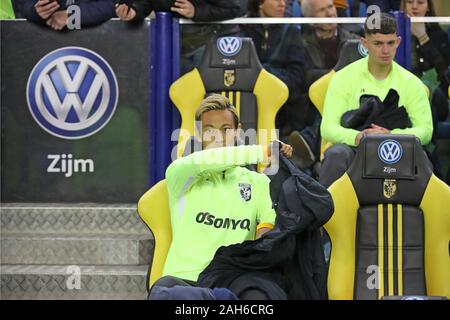 08-12-2019 : : * Vitesse v Feyenoord : Arnhem L-r : Keisuke Honda (Vitesse), Banque D'Images