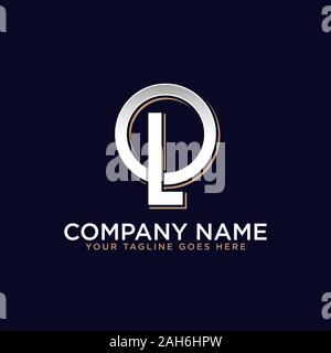 O l logo initial vector, O lettre inspirations logo Illustration de Vecteur