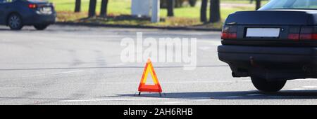 Règle de circulation et de mise en garde Banque D'Images