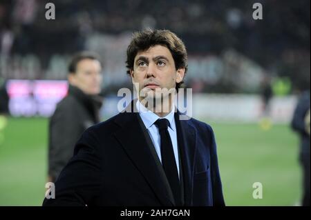 Milan Italie, 30 octobre 2010, 'G.Meazza San Siro Stadium, ' Campionato di Calcio Série A 2010/2011, l'AC Milan - FC Juventus : le président de la Juventus Banque D'Images