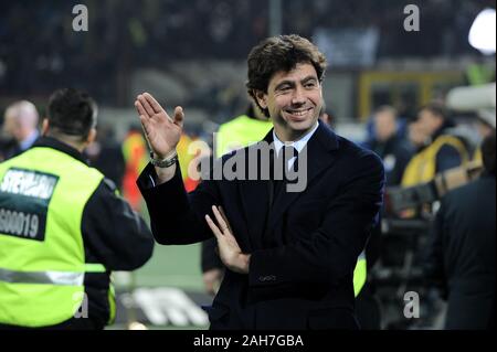 Milan Italie, 30 octobre 2010, 'G.Meazza San Siro Stadium, ' Campionato di Calcio Série A 2010/2011, l'AC Milan - FC Juventus : le président de la Juventus Banque D'Images