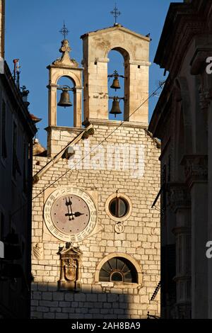 Église de Sainte Barbara, Sibenik, Dalmatie, Croatie, Europe Banque D'Images