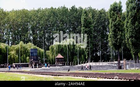 Auschwitz Birkenau. Banque D'Images