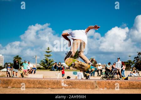 Événement de skateboard à Sydney. Banque D'Images