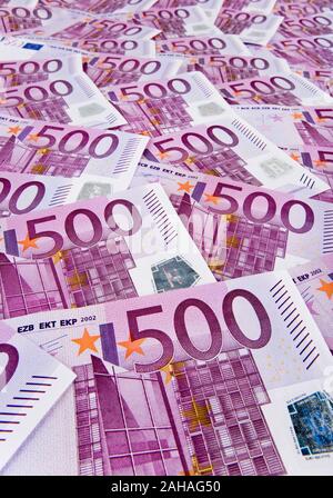 500er Euro-Banknoten Banque D'Images