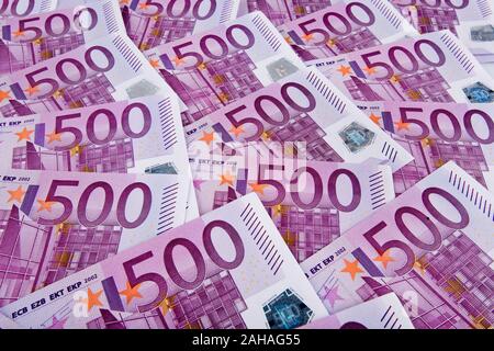 500er Euro-Banknoten Banque D'Images