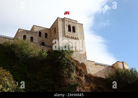 L'extérieur de l'Historical Museum à Kruja Kruja, château, Albanie Banque D'Images