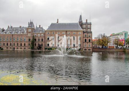 Voir à l'Binnenhof à La Haye Pays-Bas 2019 Banque D'Images