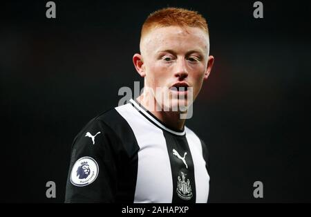 Newcastle United's Matthieu Longstaff au cours de la Premier League match à Old Trafford, Manchester. Banque D'Images