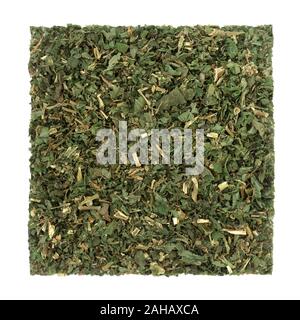 Pellitory du mur feuille d'herbe utilisée en phytothérapie pour traiter les infections des voies urinaires, des reins et de la douleur des pierres, de la rétention et de la constipation. Banque D'Images