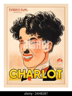 Vintage poster Film 1918 CHARLIE CHAPLIN/CHARLOT Auguste Leymarie, avec Charlie Chaplin Charlie Chaplin Original Affiche Affiche de film Passe-Partout' par 'Leymarie 1918 Films Everest Français France imprimé en Amérique latine l'affiche a été faite pour annoncer le succès de Charlie Chaplin. Cette affiche est en vedette dans le livre 'Charlie Chaplin - Affiches' The Tramp (Charlot en plusieurs langues), aussi connu sous le petit vagabond, a été l'acteur britannique Charlie Chaplin plus mémorables du caractère à l'écran et une icône dans silent world cinema Banque D'Images