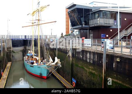 Septembre 2019 - Bateaux de plaisance Portishead Banque D'Images