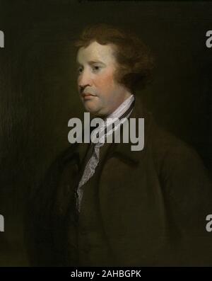 Edmund Burke (1729-1797). Délégué de la Cámara de los Comunes dentro de los ancienne Whings. Adverso a la Revolución Francesa. Retrato realizado por Joshua Reynolds (1723-1792). Oleo sobre lienzo, h.1769 o postérieur. National Portrait Gallery. Londres. Inglaterra. Banque D'Images