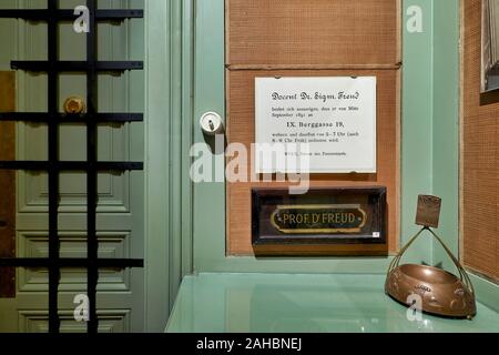 Le Professeur Docteur Freud House Studio à Vienne, Autriche Banque D'Images