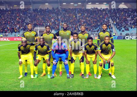 Rades, Tunis. Dec 27, 2019. Comme l'équipe de V Club match EST (Tunisie) vs QUE V Club (RD Congo) CAF Ligue des Champions de l'Afrique Total au stade de rades. Credit : Chokri Mahjoub/ZUMA/Alamy Fil Live News Banque D'Images