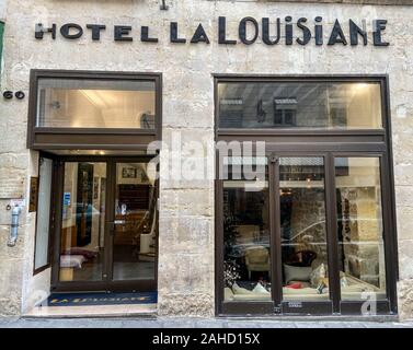 HOTEL LA LOUISIANE À PARIS Banque D'Images