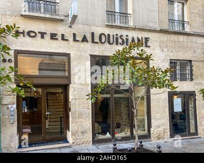 HOTEL LA LOUISIANE À PARIS Banque D'Images