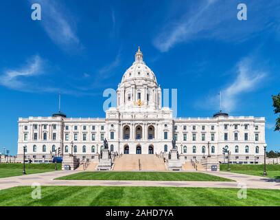 St Paul, MN. Minnesota State Capitol, Saint Paul, Minnesota, USA Banque D'Images