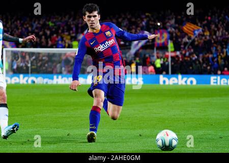 Barcelone - DEC 21 : Carles Aleña joue au match de la Liga entre le FC Barcelone et le Deportivo Alaves au Camp Nou le 21 décembre 2019 en Banque D'Images